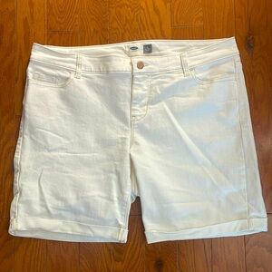 Old Navy‎ Denim Off-White Shorts
